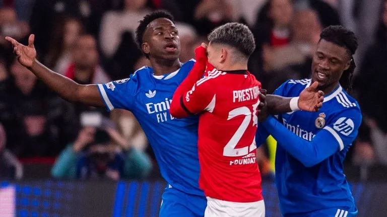 UEFA Bans Prestianni After Clash With Vinicius Jr Sparks Fresh Debate on Discrimination
